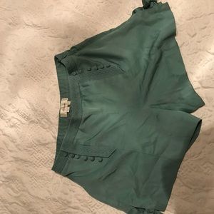 Anthropologie side zip shorts
